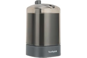 Automatic Toothpick Dispenser, Toothpick Holder(black)