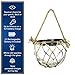 Moonrays Solar LED Buoy Hanging Light Made Of Glass (White)