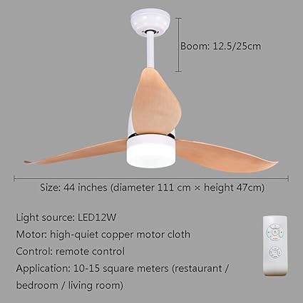 Amazon Com Gaoliqin Led Ceiling Fan With Lights Kit Led Ceiling