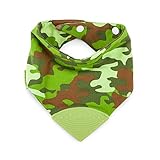 Booginhead Teether Bib, Camo