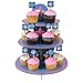 Gymnastics Cupcake Stand & Pick Kit, Gymnast Party Supplies, Decorations, Birthdays, Gymnastic Competition, Cake Decorations, 3 Tier Cardboard