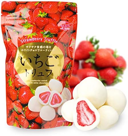 Amazon いちごトリュフ チョコレート 165g入り マキィズ バレンタイン ホワイトデー お返し おもしろ チョコレート エンタメゴルフ フルーツチョコレート 通販