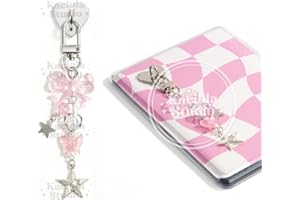 Kaciola Charm Chains for Kindle, Cute E-reader Phone Charm Bracelets Accessories Gift for Reader Booklovers Women Men, Charms Compatible for Kindle/E-Reader/Phone (B01-B07)