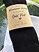 To My Handsome Groom, In Case You Get Cold Feet, Black Socks and Wrapper, Wedding Socks, Gift For the Groom, Socks Fit Shoe Size 6-12
