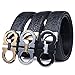 Belts for Men Alligator Pattern Leather Belt 1.3