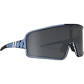 Blenders Eyewear Eclipse – Polarized Sunglasses – Wrap-Around Lens – 100% UV Protection – For Men & Women – Deep Blue