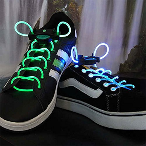 2 Cordones Luminosos para Zapatillas Luminosas de Luz de Led 2216