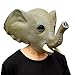CreepyParty Deluxe Novelty Halloween Costume Party Latex Animal Head Mask Elephant