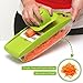 Deluxe Mandoline Slicer with Peeler-5 Interchangeable Stainless Steel Blades, Cleaning Brush, ABS Premium Plastic! Julienne Slicer, Safety Hand Guard Included-FREE Ebook-ByTallen's
