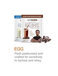 Jay Robb – Huevo Blanco Proteína en Polvo, outrageously Delicious, 1, 1