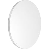 uxcell Aluminum Disc, 4"(100mm) Diameter 0.24"(6mm) Thickness 1060 Aluminum Circle Plates Round Sheets for Metal Stamping