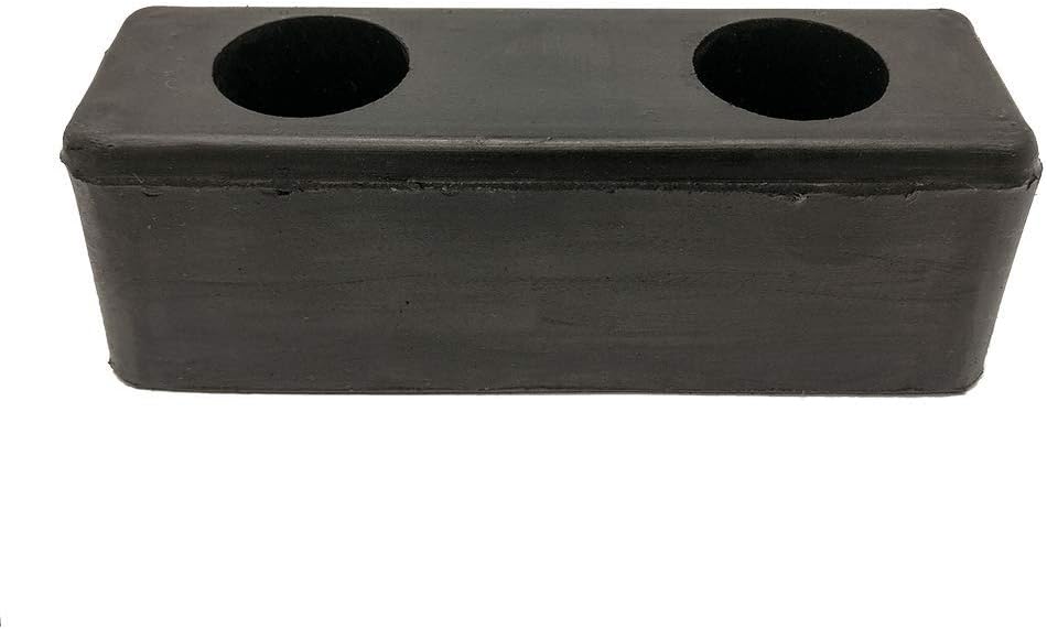 ZEROplus Heavy Duty Rubber Door Buffer with Two Fixing Holes for Heavy Duty Fixings, Z115.1 (150mm) - Image 3