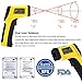 Dual Laser Infrared Thermometer, Zenic Professional Non-Contact Digital Temperature Measuring Gun with Adjustable Emissivity for Cooking/Brewing/Automobile & Industries, -50-650℃, D:S=12:1