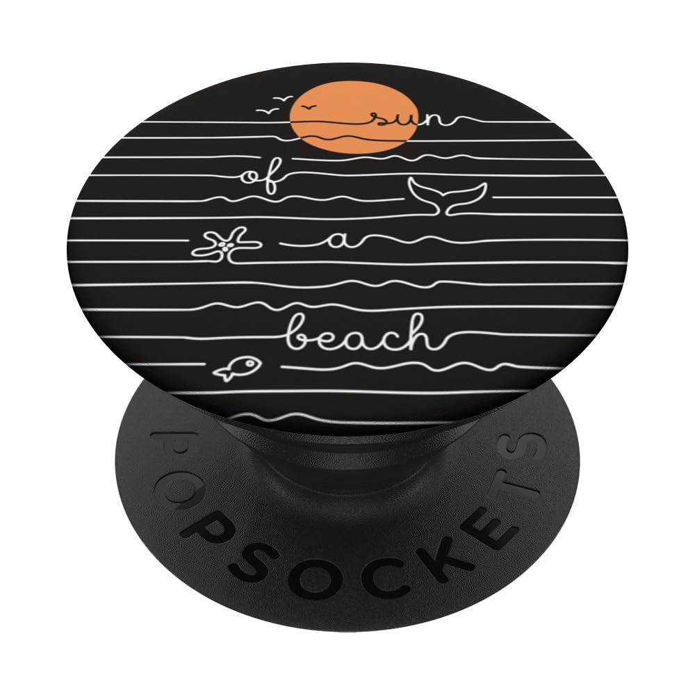 Sun of a Beach Summer Holiday Sea Ocean PopSockets Swappable PopGrip