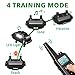 F-color Dog Training Collar, Range 2600ft Dog Shock Collar with Remote Rechargeable Waterproof with 4 Modes Light Beep Vibration Shock Collar for Medium Large Dogs Breed, 3 Pack