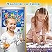 USA Map & Presidents Puzzles for Kids Ages 4-8. 2-in-1 Magnetic United States Puzzle Kit.