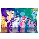 Cute Design Standard Size 20x30 Two Side Print Cute Cartoon Film MY little pony For Children Pillowcases Protector gift for kids-7