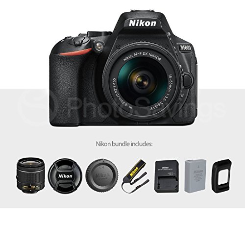 Nikon D5600 DSLR Camera And 1855mm Lens Kit W/ Total of 48 GB Memory