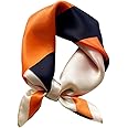 MEISEE 100% Mulberry Silk Scarfs Small Square Scarf 21" x 21" Neck Scarf Breathable Lightweight for Women Gift Packed