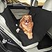 SHINE HAI Dog Seat Covers, Pet Car Seat Cover, Waterproof & Scratch Proof Hammock Convertible, Backseat Cover for Cars Trucks and SUVs