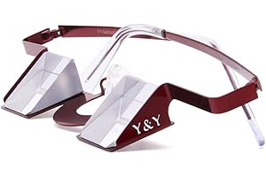 Y&Y VERTICAL YYVERTICAL | Classic Belay Glasses (Red) | Sturdy and Comfortable Belay/Prism Glasses for Rock Climbing…