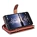 Harryshell Luxury 12 Card Slots Kickstand Shockproof PU Leather Wallet Flip Protective Case Cover with Wrist Strap for LG V20 (Rose Gold)