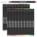 Colored Journal Planner Pens, 36 Colors Fine Point Markers Fineliner Drawing Porous Pen for Bullet Journal Writing Note Taking Calendar Coloring Books