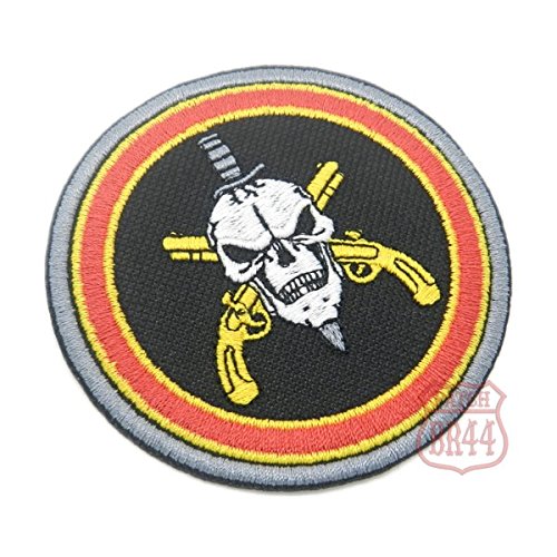 EML040 Bope Brazil Army Rio De Janeiro Patch Tropa De Elite Troop Special Military Embroidered Patch Iron or Sew