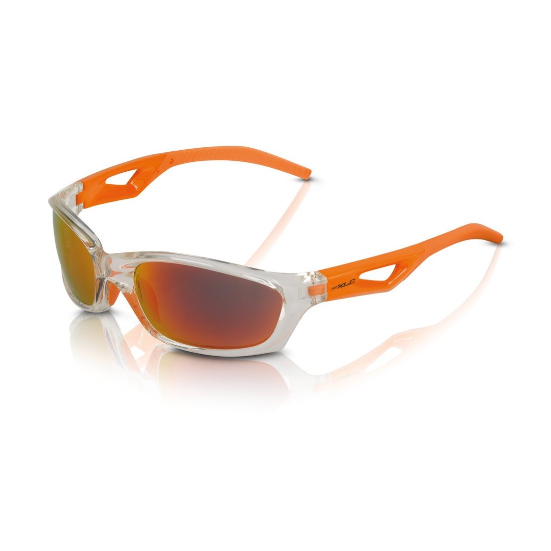 XLC Unisex - Adult Saint-Denise SG-C14 Sunglasses - Grey/Orange, One Size