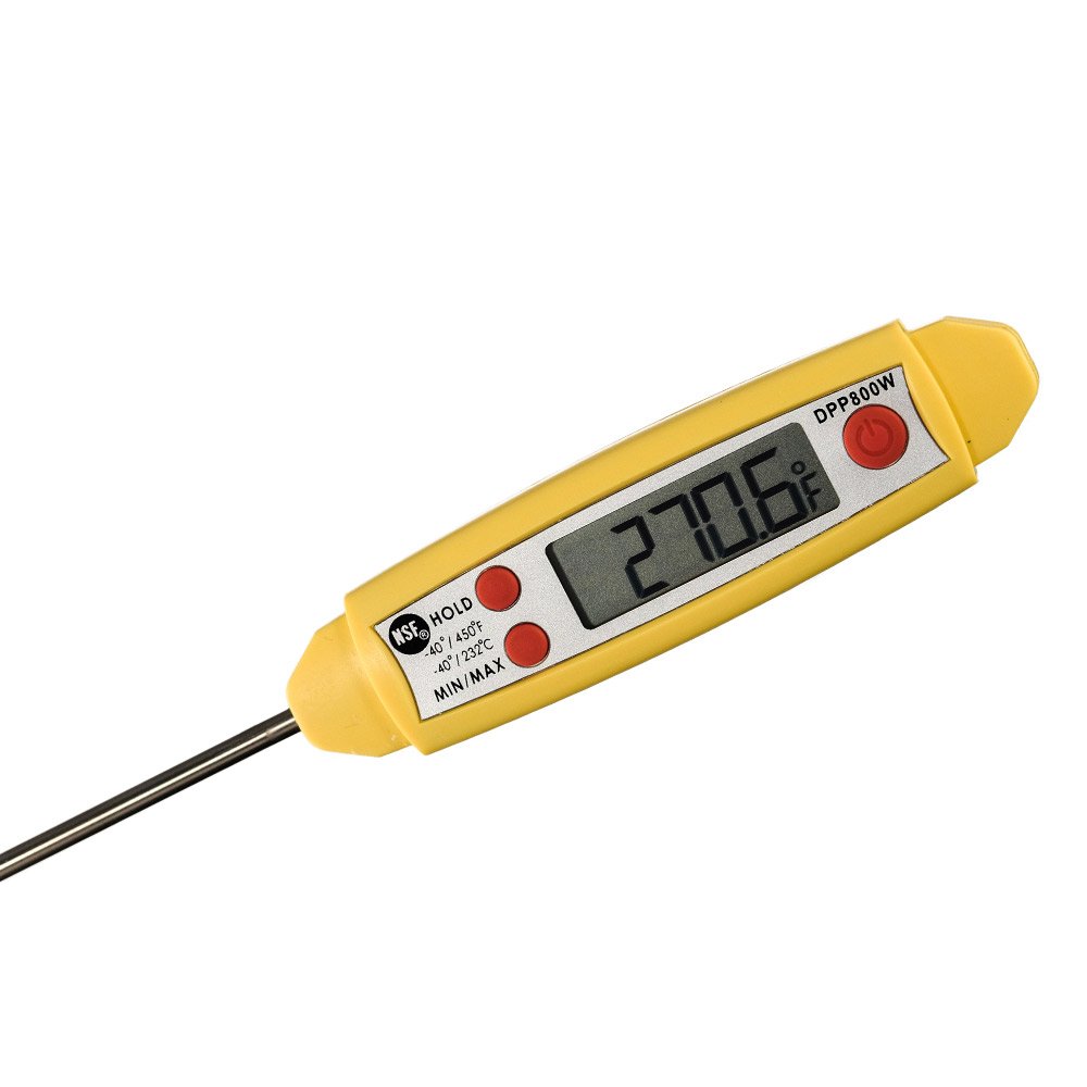CooperAtkins DPP800W MAX Digital Thermometer with Long Probe, Long