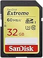 SanDisk Extreme 32GB UHS-I/U3 SDHC Memory Card Up To 60MB/s Read - SDSDXN-032G-G46 [Older Version]