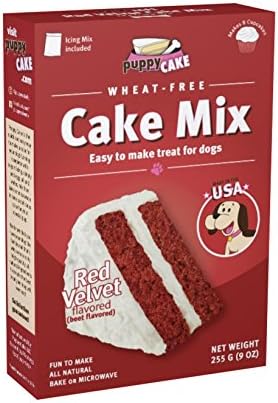 dog cake box mix