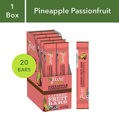 Mua Pure Organic Pineapple Passionfruit Layered Fruit Bar, Certified