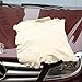 Trainshow Cleaning Chamois Shammy for Car, Natural Deerskin Leather Drying Cleaning Towel for Auto and Precision Instrument 20''X31.5'' (2-Pack)
