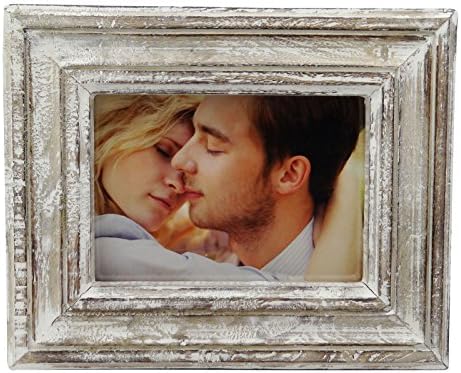 Shabby Chic Rustic Wooden Photo Frame Wedding Picture Table Décor