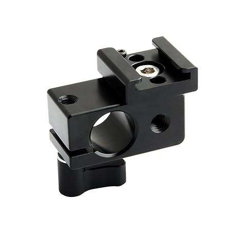 NICEYRIG 15 mm Rod Abrazadera con Adaptador de Montura de Zapata ...