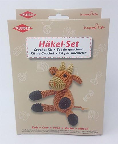 Crochet Animal Kit Cow