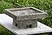 Campania International B-132-TN 1-Piece Kosei Birdbath, Terra Nera