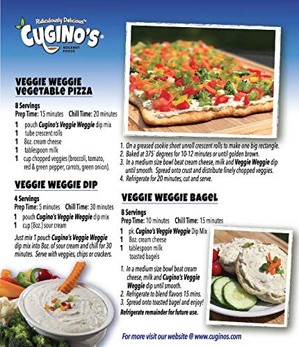 Cugino's Veggie Weggie Dip Mix (4 Pack) - Thumbnail 3