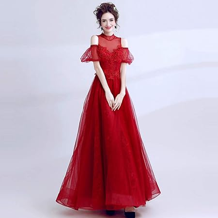 red evening gowns uk