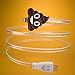 Poop Cartoon Lightning to USB Charging Cable (3 Feet) Apple Compatible Charge Cord | High-Speed Syncing & Data Transfers | Light Up Emoji Face | iPod, iPhone, iOS