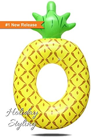 Inflatable Pineapple Pool Float Giant By Holiday Styling