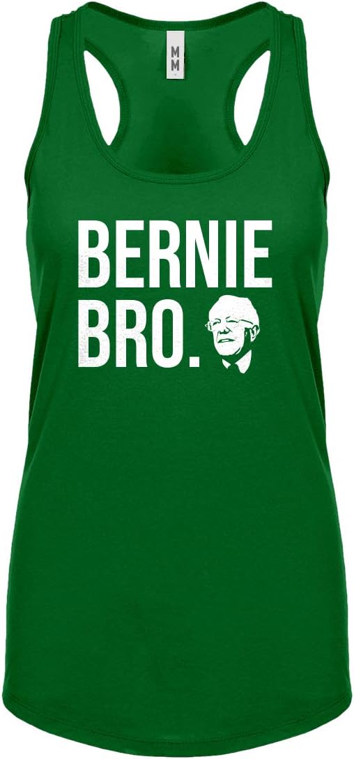 Bernie Bro. Womens Racerback Tank Top