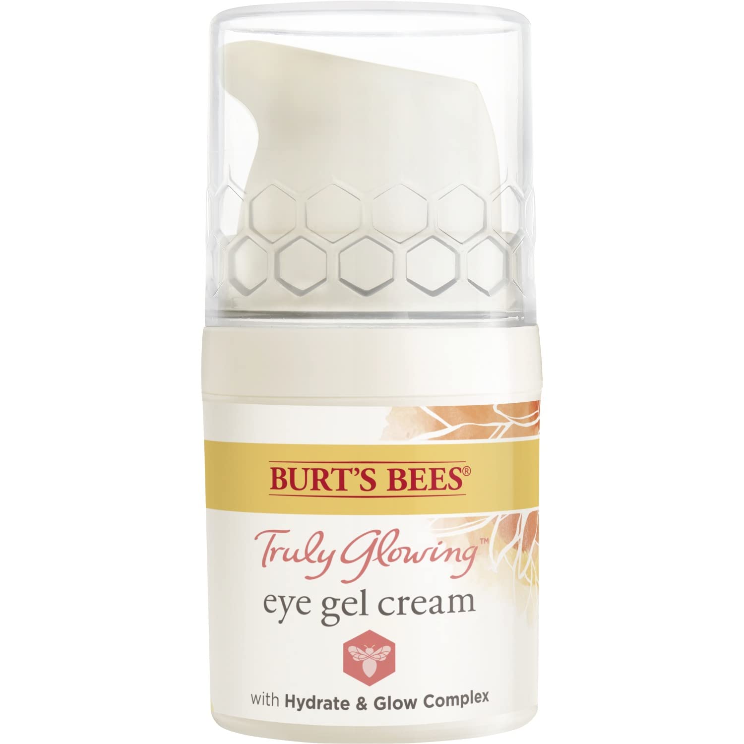 Burts Bees Truly Glowing Eye Gel Cream for Unisex 0.5 oz Cream