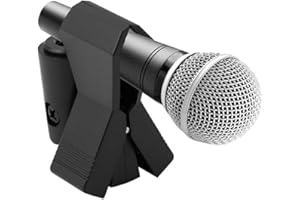 Universal Microphone Clip - Quality Spring Mic Clip,Flexible Microphone Mic Stand Accessory Reusable Plastic Clamp Clip Holde