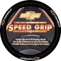 Chevy Gold Bowtie Style Premium Speed Grip Steering Wheel Cover