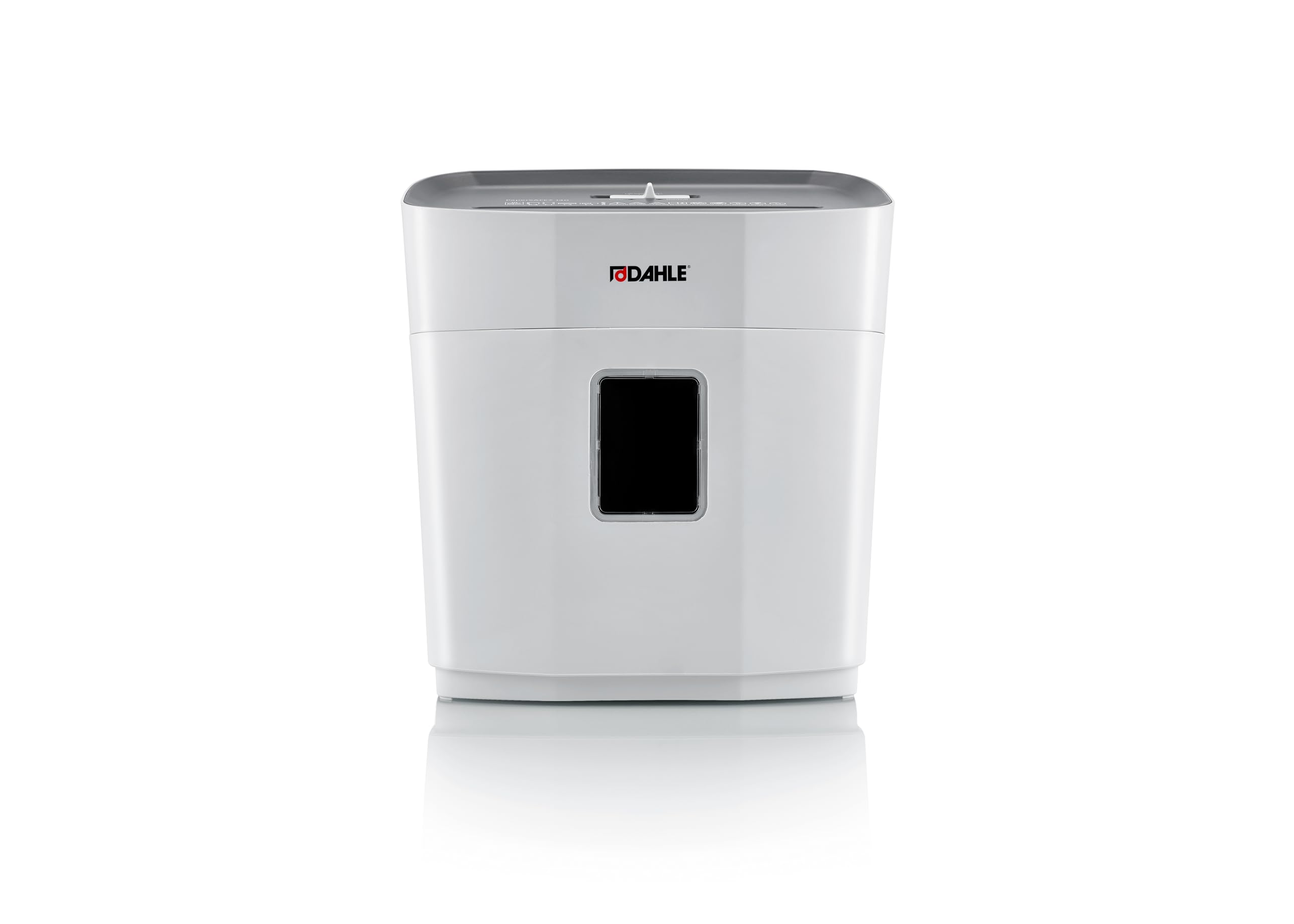 Dahle PaperSAFE 140 Paper Shredder (10 Sheets, Oil-Free, Jam Protection, Cross-Cut, for Home-Office) Grey,36.6 x 34.7 x 21.7cm