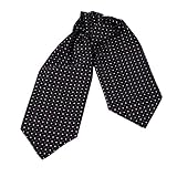ERA7B03 Multicolor Mens Silk Ascot Checkered Cravat Sale for Marriage By Epoint