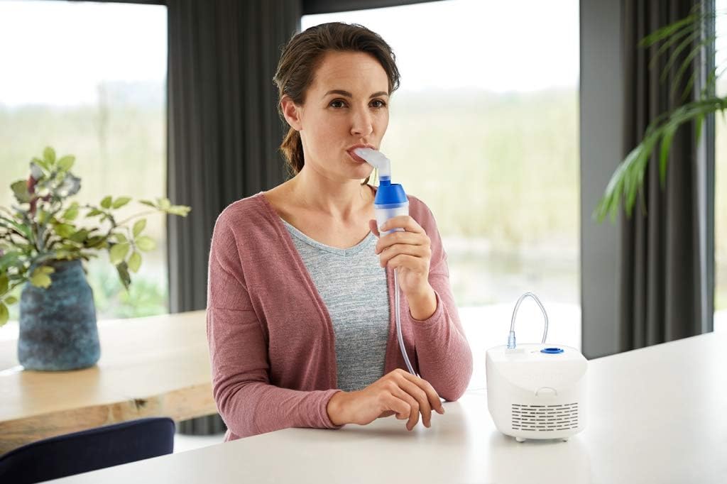 OMRON C102 Total 2-in-1 Nebuliser with Nasal Shower - Image 5