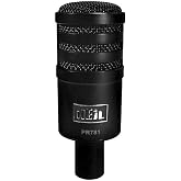 Heil Sound PR-781 PR781 Orginal Black ProLine Performance Studio Microphone - Dynamic Desk Microphone for Elite Tranceivers and Podcasting - Original